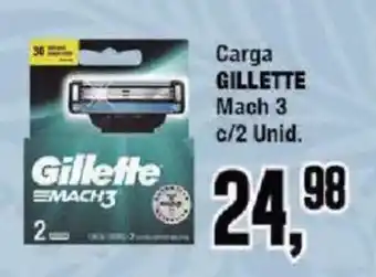 Redeconomia Carga gillette mach 3 oferta