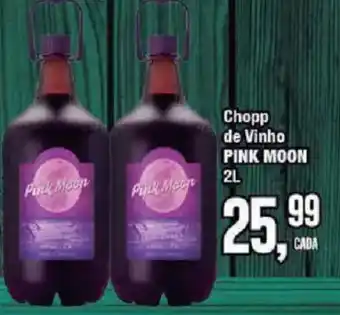 Redeconomia Chopp de Vinho Pink Moon oferta