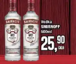 Redeconomia Vodka smirnoff oferta