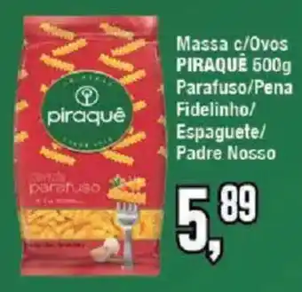 Redeconomia Massa c/ovos piraquê oferta