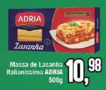 Redeconomia Massa de Lasanha Italianissima ADRIA oferta