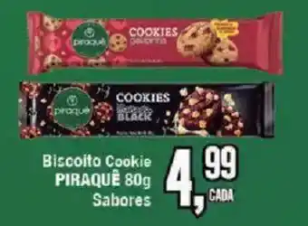Redeconomia Biscoito Cookie Piraquê 80g Sabores oferta