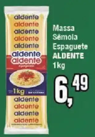Redeconomia Massa Sêmola Espaguete Aldente oferta