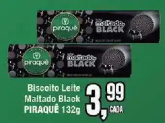 Redeconomia Biscoito Leite Maltado Black Piraquê oferta