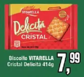 Redeconomia Biscoito vitarella cristal delicita oferta