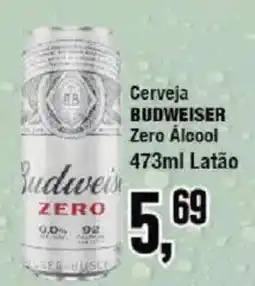 Redeconomia Cerveja Budweiser Zero Álcool oferta