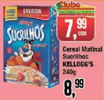 Redeconomia Cereal Matinal Sucrilhos Kellogg's oferta