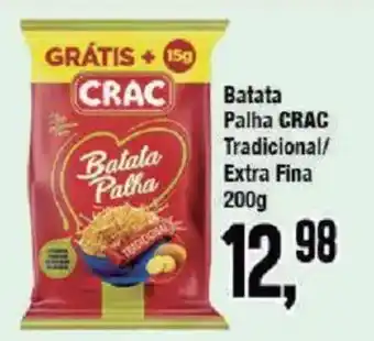 Redeconomia Batata Palha CRAC Tradicional/Extra Fina oferta