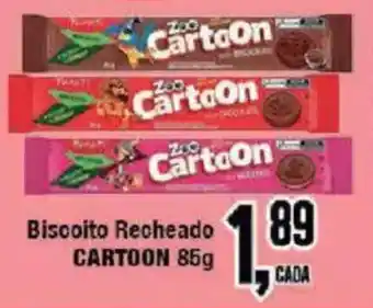 Redeconomia Biscoito recheado cartoon oferta