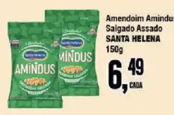 Redeconomia Amendoim amindus salgado assado oferta