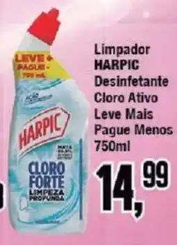 Redeconomia Limpador harpic desinfetante cloro ativo oferta