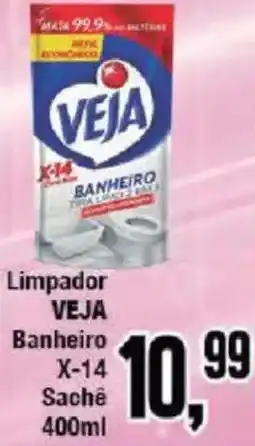 Redeconomia Limpador veja banheiro oferta