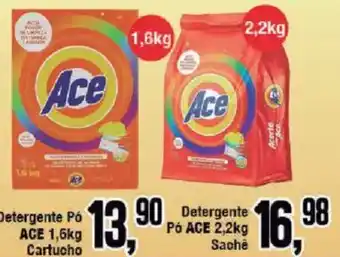 Redeconomia Detergente Pó ACE oferta