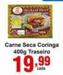 Rossi Supermercado Carne Seca Coringa 400g Traseiro oferta