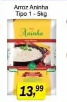 Supermercados Paraná Arroz Aninha tipo 1 5kg oferta