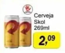 Supermercados Paraná Cerveja Skol 269ml oferta