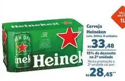Sam's Club Heineken - cerveja oferta