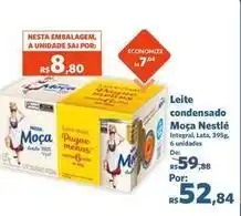 Sam's Club Nestlé - leite condensado moça oferta