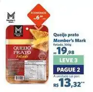 Sam's Club Member's mark - queijo prato oferta