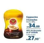 Sam's Club 3 corações - cappucino oferta