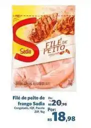Sam's Club Sadia - filé de peito de frango oferta