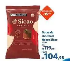 Sam's Club Chocolate - gotas de chocolate oferta
