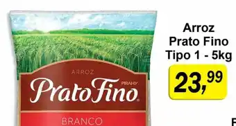 Supermercados Paraná Arroz Prato Fino tipo 1 5kg oferta