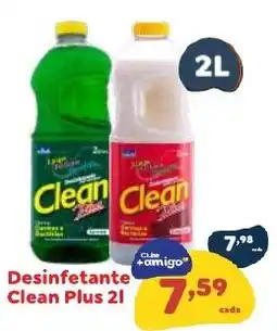 Amigão Calçados Desinfetante clean plus 2l oferta