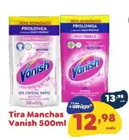 Amigão Calçados Tira Manchas Vanish 500ml oferta