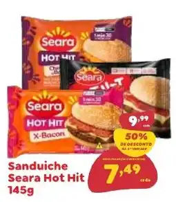 Amigão Calçados Sanduíche seara hot hit oferta
