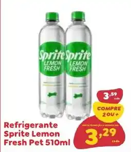 Amigão Calçados Refrigerante Sprite Lemon Fresh Pet oferta