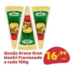 Amigão Calçados Queijo Grana Gran Mestri Fracionado oferta