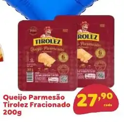 Amigão Calçados Queijo Parmesão Tirolez Fracionado oferta