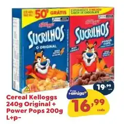 Amigão Calçados Cereal Kellogg's oferta