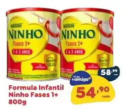 Amigão Calçados Formula infantil ninho fases 1+ oferta