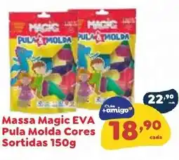 Amigão Calçados Massa magic eva pula molda cores oferta