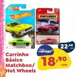Amigão Calçados Carrinho Básico Matchbox/ Hot Wheels oferta