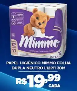 DB Supermercados papel higiênico mimmo folha oferta