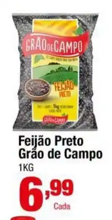 Santo Supermercados Feijão Preto Grão de Campo oferta