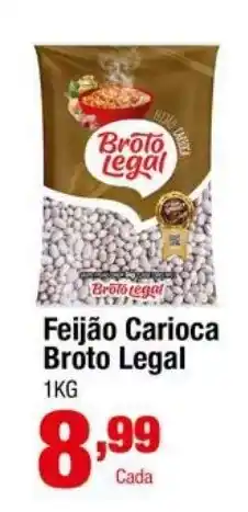 Santo Supermercados Feijão Carioca Broto Legal oferta