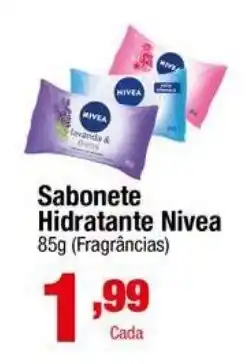 Santo Supermercados Sabonete Hidratante Nivea oferta