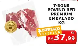 Supermercado Estrela Azul t-bone bovino red premium embalado kg oferta