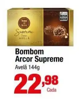 Santo Supermercados Bombom Arcor Supreme Avelã oferta