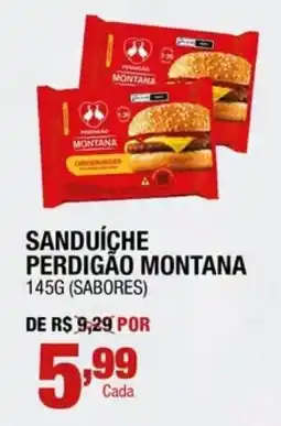 Santo Supermercados Sanduíche perdigão montana oferta