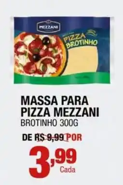 Santo Supermercados Massa para pizza mezzani brotinho oferta