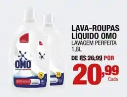 Santo Supermercados Lava-roupas liquido omo lavagem perfeita oferta