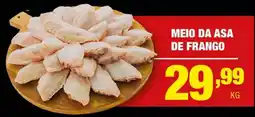 Santo Supermercados Meio da asa de frango oferta