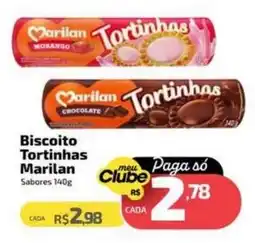 Supermercado Jacomar Biscoito Tortinhas Marilan oferta