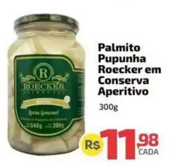 Supermercado Jacomar Palmito pupunha roecker em conserva aperitivo oferta