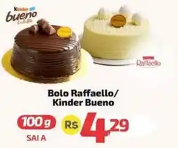 Supermercado Jacomar Bolo raffaello/ kinder bueno oferta